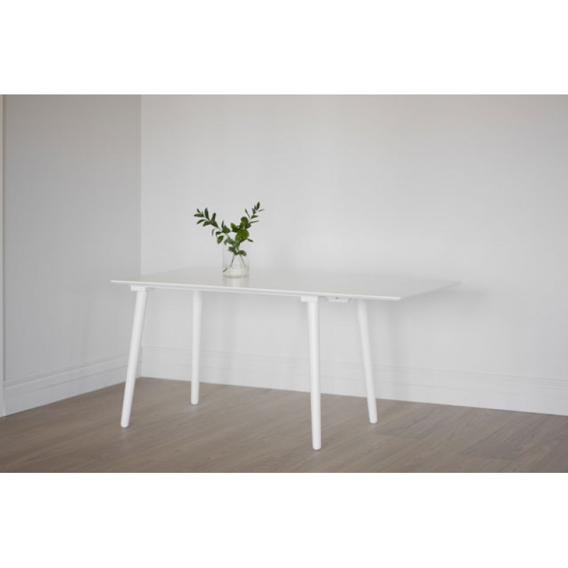 RO Lotta Drop Leaf Table 120x80 White